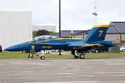 NE17_026 F/A-18D Hornet 163468 C/N 0691 from Blue Angels Demo Team NAS Pensacola, FL